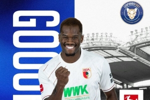 15秒！奥格斯堡前锋埃森德替补秒破门，04-05赛季以来德甲最快