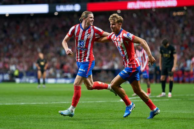 电子游戏官网-看,西蒙尼挥舞的拳头!小蜘蛛+加拉格尔处子球之夜